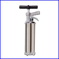 Olpchee Portable High Pressure Kinetic Toilet Plunger Air Drain Silver