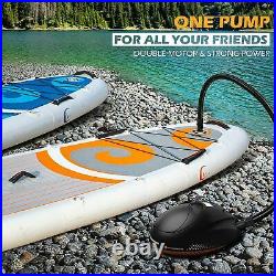 OutdoorMaster 16PSI High Pressure SUP Air Pump, Rechargeable Battery The Whale