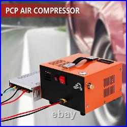 PCP Air Compressor 30Mpa 4500PSI High Pressure Rifle Pump Auto Shut-off DC12V HQ