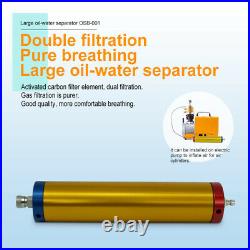 PCP Air Compressor 4500psi Oil Water Filter Separator High Pressure 30Mpa 300bar