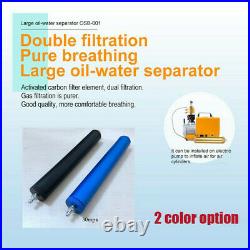 PCP Scuba Inflator Air Compressor High Pressure Air Filter Oil/ Water Separator