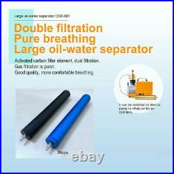 PCP Scuba Inflator Air Compressor High Pressure Air Filter Oil/ Water Separator