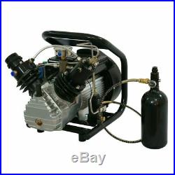 Portable High Pressure Air Compressor Electric Pump Paintball Scuba Tank Refill