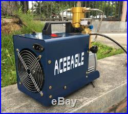 Portable High Pressure Electric Air Pump PCP Air Compressor Pump 40mpa 220V