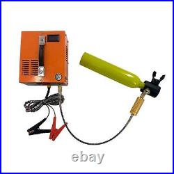 Portable PCP Air Compressor Air Gun High Pressure Pump Transformer 12V/110V/220V