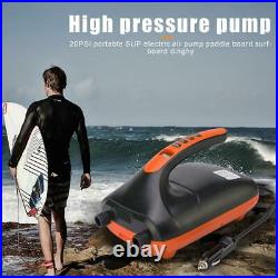 Portable SUP Electric Inflatable Pump Rubber Boat High Pressure Air Pump 20psi