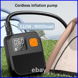 Rechargeable SUP Air Pump, 25PSI High Pressure Dual Stage Inflation & Deflation