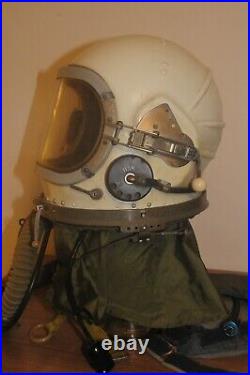Russian Air Force GSH6A high altitude pressure flight helmet
