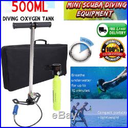 SMACO Oxygen Cylinder High Pressure Air Pump Scuba Tank Set Diving Equipment
