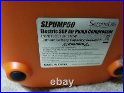 SereneLife SLPUMP50 16PSI High Pressure SUP Air Pump Compressor
