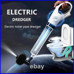 Smart Electric High-pressure Pipe Plunger Toilet Plunger Pump Air Ejector Hose