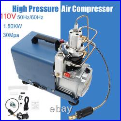 Techtongda 110V High Pressure Electric Air Pump 30Mpa Automatic Edition 1800W