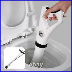 Toilet Plunger High Pressure Air Drain Blaster Sink Dredge Clog With Inflator