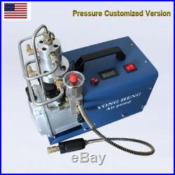 US 110V High Pressure 30MPa 4500PSI PCP Electric Air Compressor Air Pump System