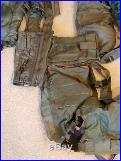 US Air Force High Altitude Coveralls Pressure Suit and Harness