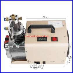 US Stock Best 110V 30MPa Air Compressor Pump PCP Electric High Pressure, Durable