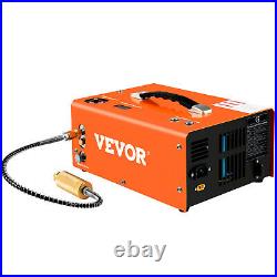 VEVOR 30MPA High Pressure Pump Airgun PCP Air Compressor Auto-Stop 12V 110V 220V