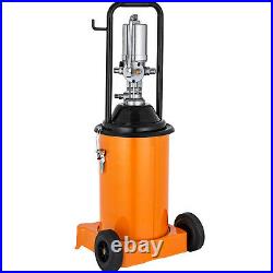 VEVOR 3 Gallon 12L Grease Pump High-Pressure Air Operated 13FT Grease Hose Tool