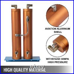 VEVOR High Pressure Air Filter, Oil Water Separator 30 MPa, 2 Filters Compressor