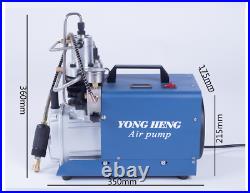 YONG HENG 30MPA 4500PSI High Pressure Air Pump Compressor PCP Airgun Scuba 220V