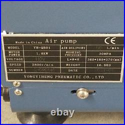 YongHeng YH-QB01 High Pressure Compressor, 30MPA, 2800r/min, 110V USED
